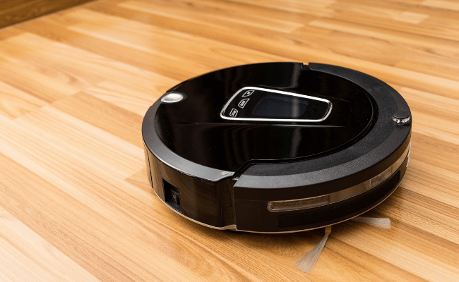 This is a Robot Vacuum Cleaner