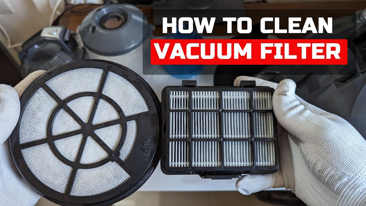 Can I Wash a Vacuum Cleaner Filter?