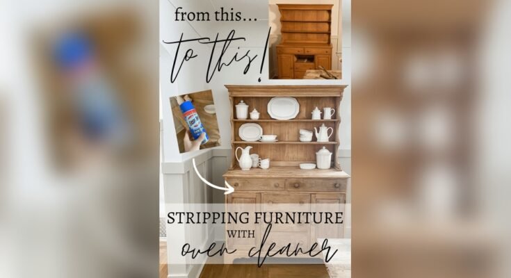 Does Easy Off Oven Cleaner Strip Furniture
