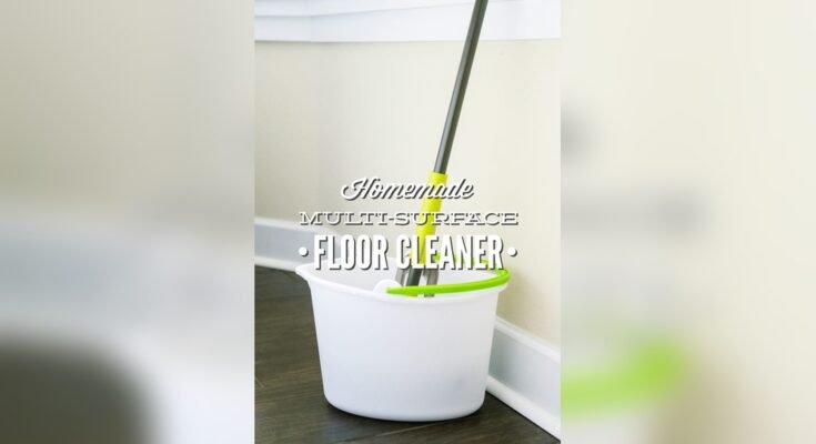 Homemade Floor Cleaner For Mopping Without Vinegar
