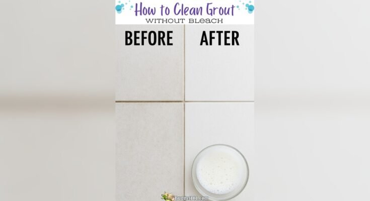 Homemade Grout Cleaner Without Hydrogen Peroxide