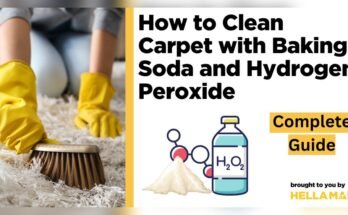 How To Clean Carpet With Baking Soda And Hydrogen Peroxide