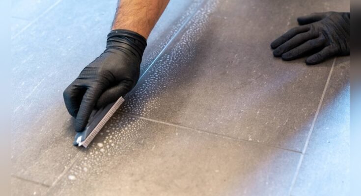 How To Clean Floor Tile Grout Without Scrubbing