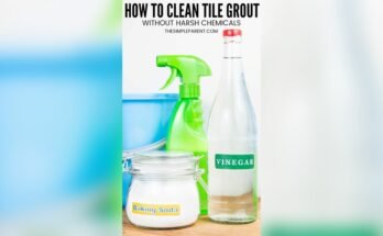 How To Clean Shower Grout With Baking Soda And Vinegar