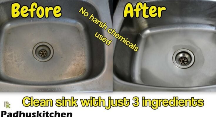 How To Clean Stainless Steel Sink Stains