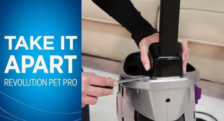 How To Disassemble Bissell Carpet Cleaner For Deep Clean