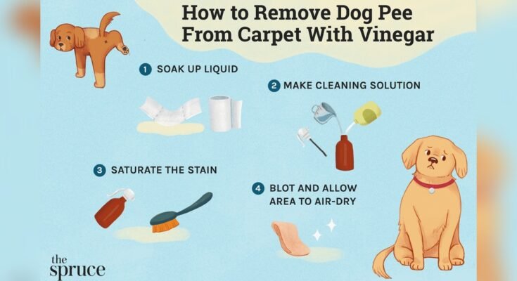 How To Get Pee Out Of Carpet Without A Carpet Cleaner