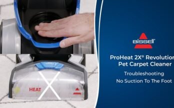 How To Troubleshoot A Bissell Carpet Cleaner