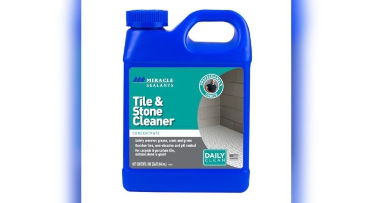 How To Use Miracle Sealants Tile And Stone Cleaner