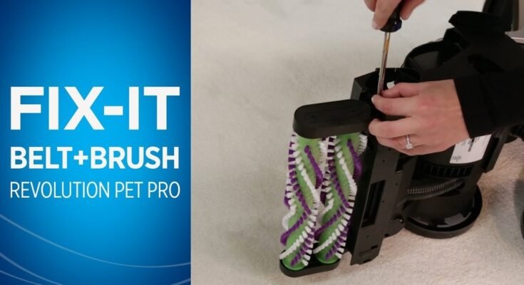 Remove Brushes From Your Bissell Proheat 2X Revolution