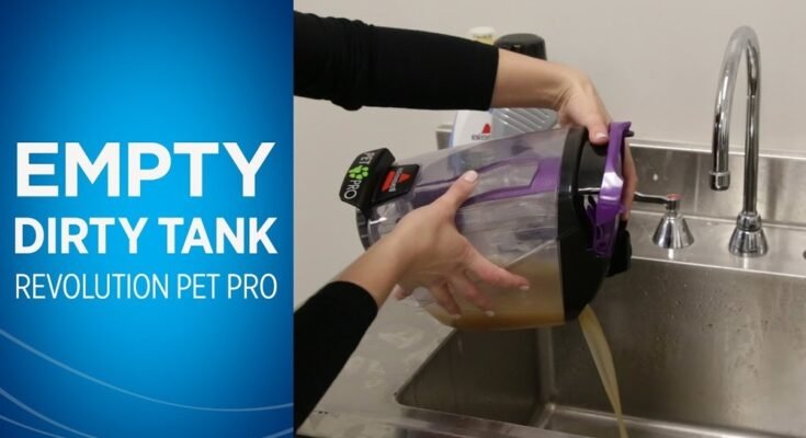 Remove Water Tank From Bissell Carpet Cleaner