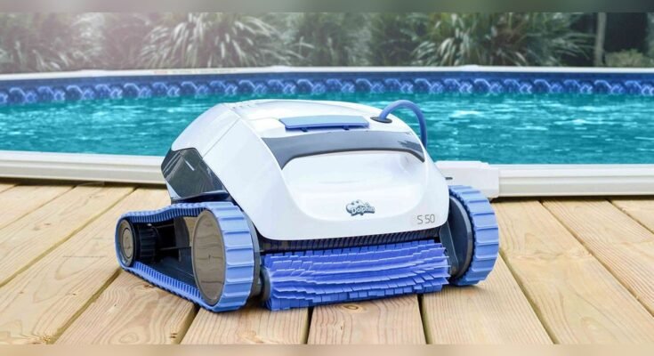 Robotic Pool Vacuum for Above-Ground Pools