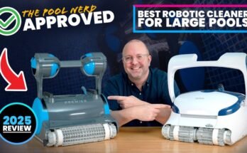 Robotic Pool Vacuum for Large Pools