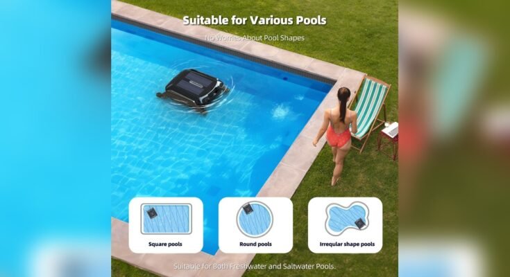 Robotic Pool Vacuum With Obstacle Detection