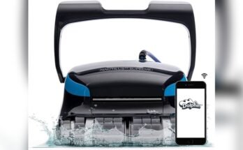 Robotic Pool Vacuum With Programmable Schedule