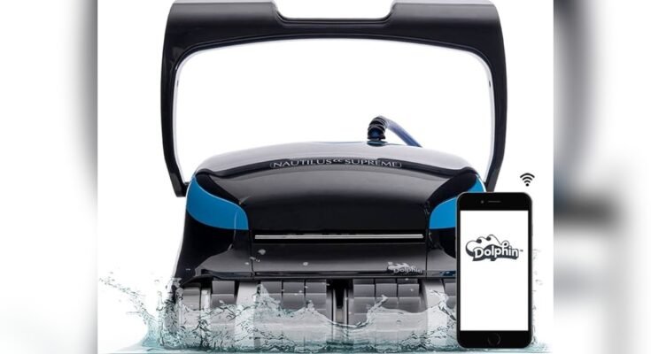 Robotic Pool Vacuum With Programmable Schedule