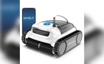 Robotic Pool Vacuum With Remote Control