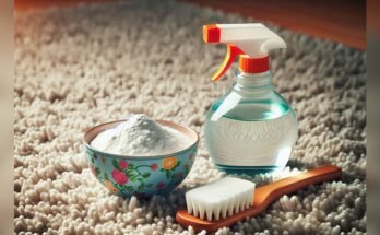 Spot Cleaning Carpet With Vinegar And Baking Soda