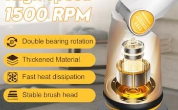 Best Heavy-Duty Spin Scrubber For Tough Stains