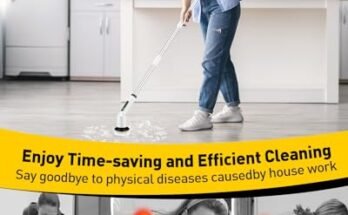 Best Electric Spin Scrubber For Cleaning Bathroom