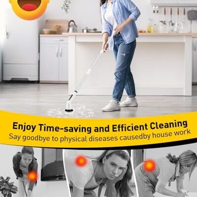 Best Electric Spin Scrubber For Cleaning Bathroom