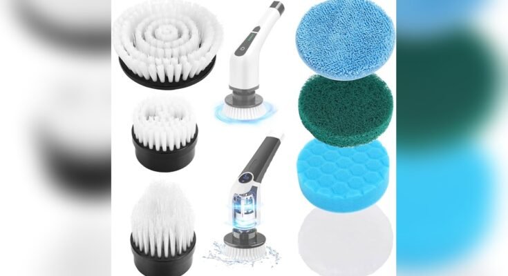Are Replacement Brush Heads Available for Electric Spin Scrubbers?