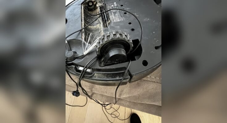 How to Fix a Robot Vacuum That Gets Tangled With Cords?