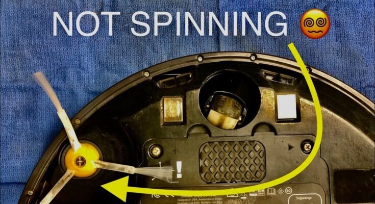 How to Fix Robot Vacuum Brushes That are Not Spinning?