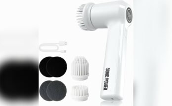 What Attachments Come With an Electric Spin Scrubber?