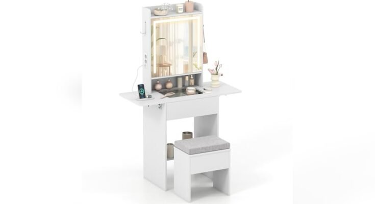 Best Compact Makeup Vanity Desk