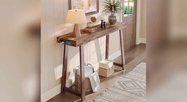 Best Console Table for Entryway Organization