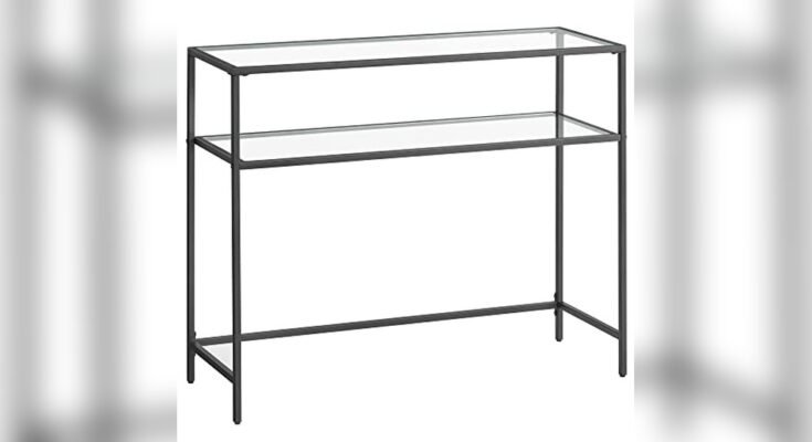 Best Console Table With Glass Top