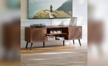 Best Entertainment Center With Storage Cabinet