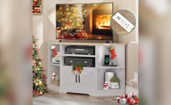 Best Farmhouse Corner Tv Stand