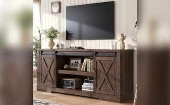 Best Farmhouse Tv Stand for 75 Inch Tv