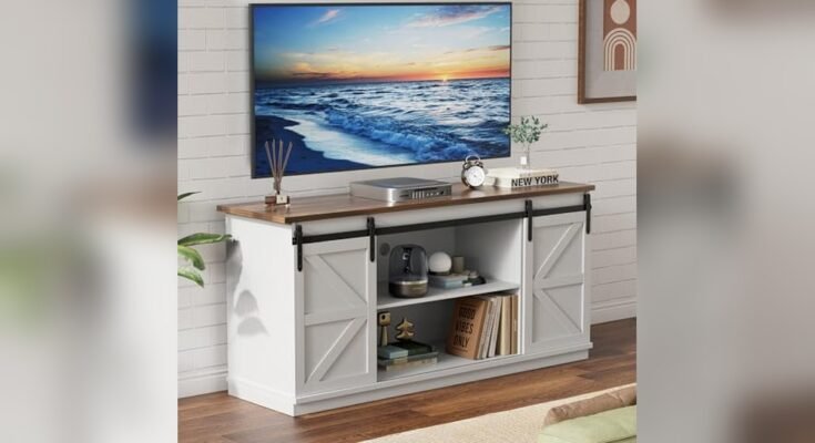 Best Farmhouse Tv Stand for Apartments
