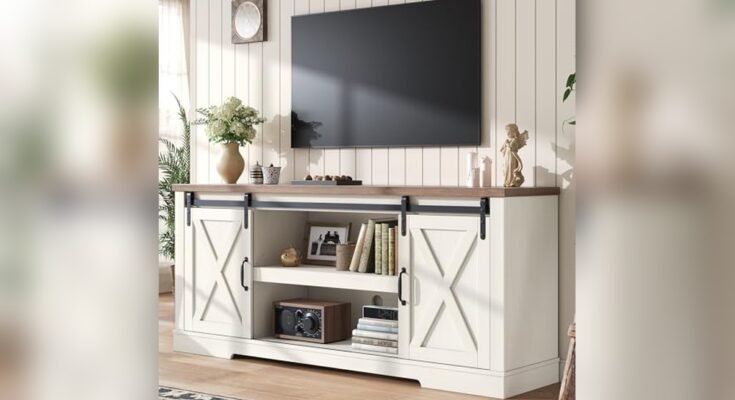 Best Farmhouse Tv Stand for Large Tvs