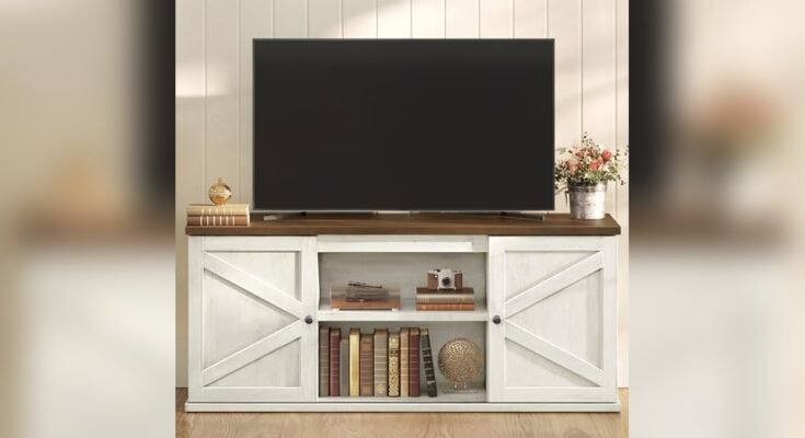 Best Farmhouse Tv Stand for Small Spaces