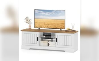 Best Farmhouse Tv Stand With Cable Management
