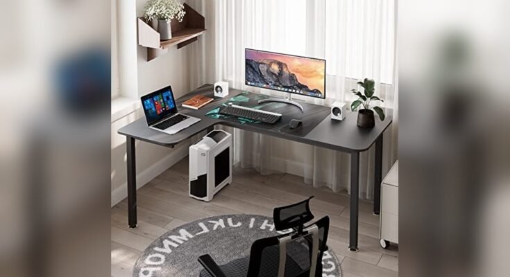 Best L-Shaped Computer Desk for Corner Use
