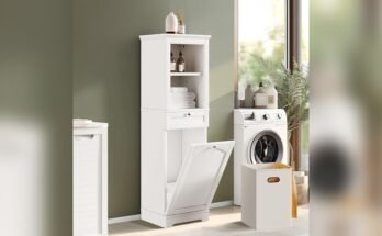 Best Laundry Cabinet With Shelves