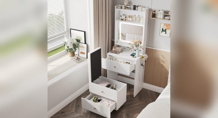 Best Makeup Vanity Desk for Apartments