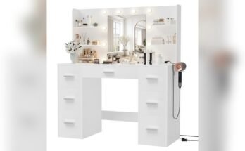 Best Makeup Vanity Desk With Lights