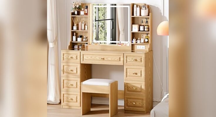 Best Makeup Vanity Desk With Storage