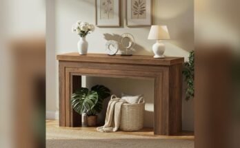 Best Rustic Console Table for Farmhouse Style