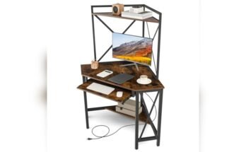 Best Space-Saving Computer Desk With Shelves