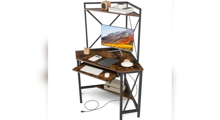 Best Space-Saving Computer Desk With Shelves
