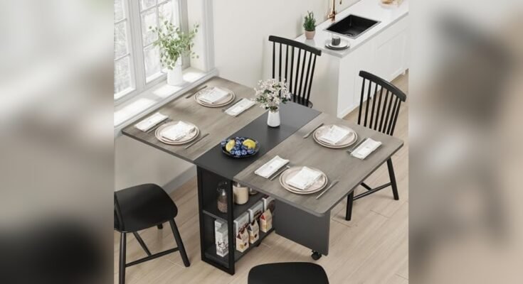 Best Space-Saving Dining Table With Storage