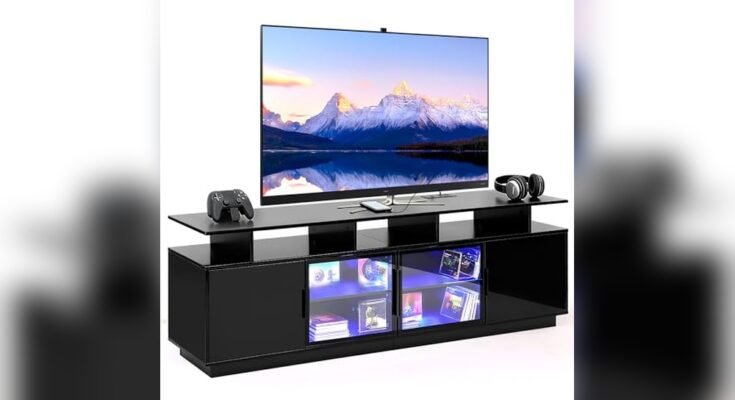 Best Tv Stand With Led Lights