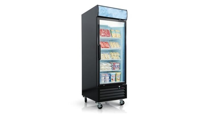 Best Upright Freezer Display Cabinet